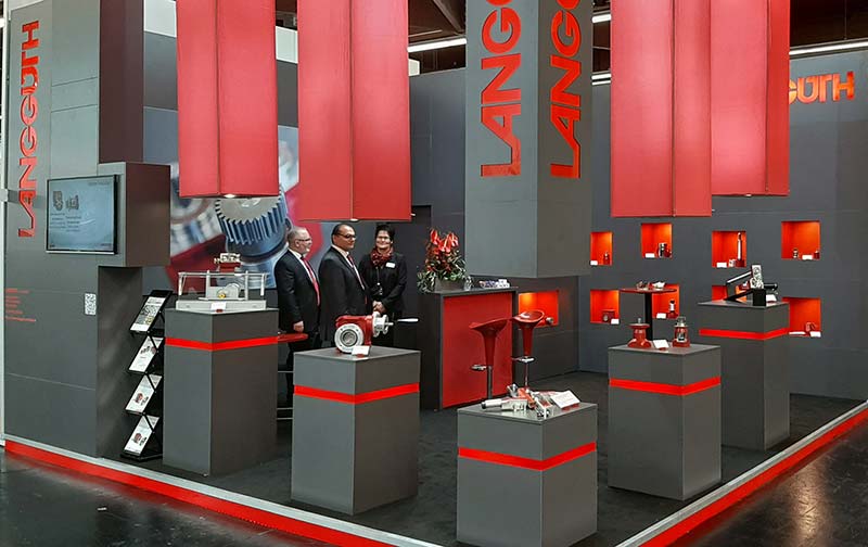 Messestand von Langguth auf der SPS Messe